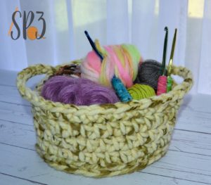 Simple Crochet Basket