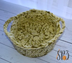 Simple Crochet Basket