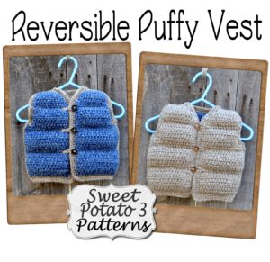 reversible puffy vest pattern