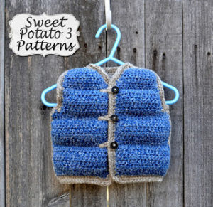 puffy vest crochet pattern