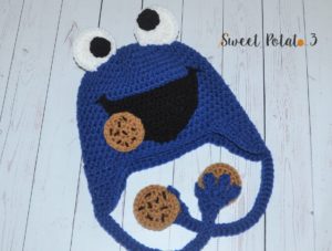 Frog Hat Pattern Cookie Monster