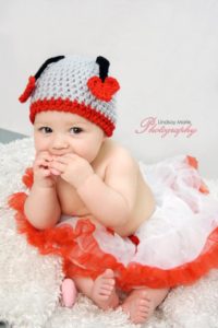 Love Bug Crochet Hat 