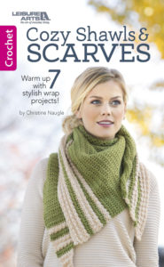 L75665_FC-185x300 Cozy Shawls & Scarves - Crochet Patterns