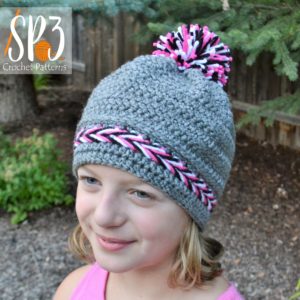 Braided Beanie Crochet Pattern 