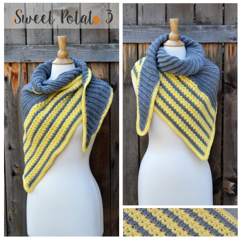 Cross My Heart Triangle Scarf